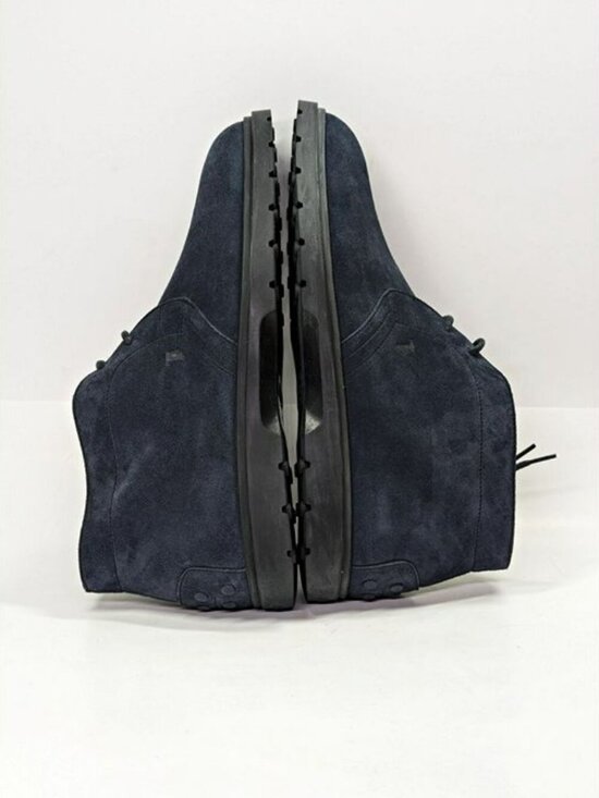 Tod\'s Men’s Blue Suede Desert Round Toe Ankle Boots Size 9.5 (MSRP $775)